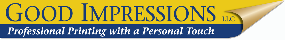 Professional Printing with a Personal Touch Good Impressions LLC Mount Vernon Ohio